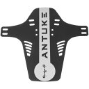 uxcell マウンテンバイク泥除けフロント/リア泥よけケーブルタイ付き軽量MTBロードバイク用 黒