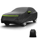 X AUTOHAUX BMWに対応 X3 F25/G01用のカーカバー2010-2024 210D-PUアウトドアフルカーカバー全天候型防水風防日焼け防止ドライ...