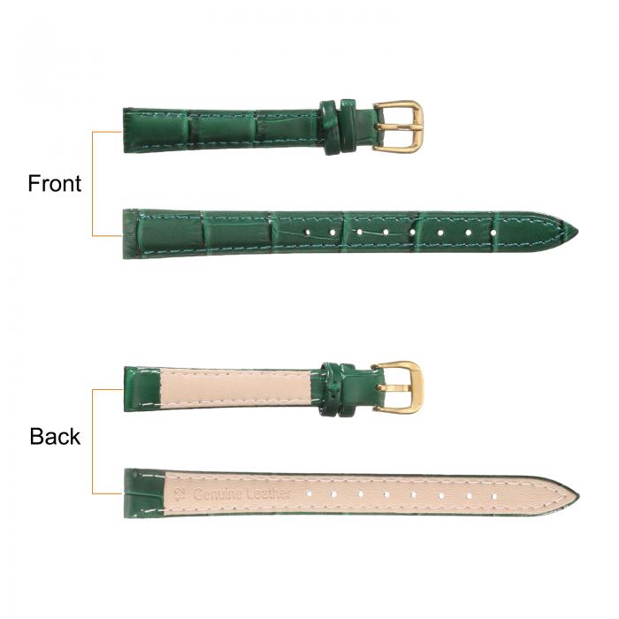 Emitta(エミッタ) 時計バンド ワープロラックス 18mm ブラック (美錠:銀) EW-A18