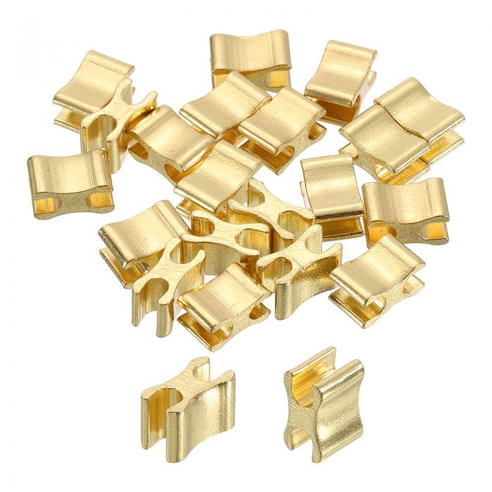 uxcell 20個 ジッパースライダーリテーナー #10トップストッパークローズドエンドジッパースライダー コート ジャケット バッグ DIY裁縫交換用 ライ...