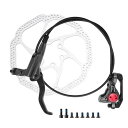 BULLSPANN 1セット 自転車ディスクブレーキキット フロント左ブレーキレバー 160 mmローター 自転車ディスクブレーキキャリパー 850 mmブレー...