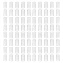 PATIKIL ランプパイプコードプロテクター 150個 プラスチックチューブホールワッシャーライナーブッシング 1/8 IP Sパイプ用 クリア