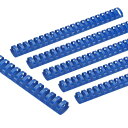 PATIKIL 32mm(1-1/4インチ)プラスチック製バインディングコム 50個21リングコムバインディングス パイン265枚収容レターサイズ 紙束 ノート...