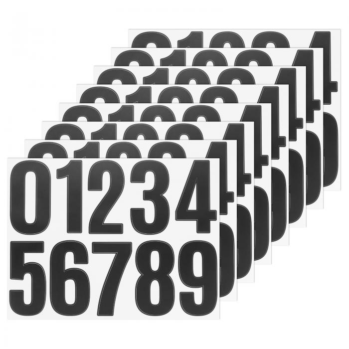 M METERXITY 8シート 数字ステッカー 4