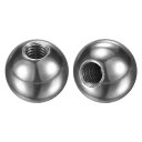 M METERXITY 2個のネジ付きボールナットノブ M6x16mm 304ステンレス鋼女性スレッドボールナットキャップ 照明器具/機械/DIY用 丸い実質的...