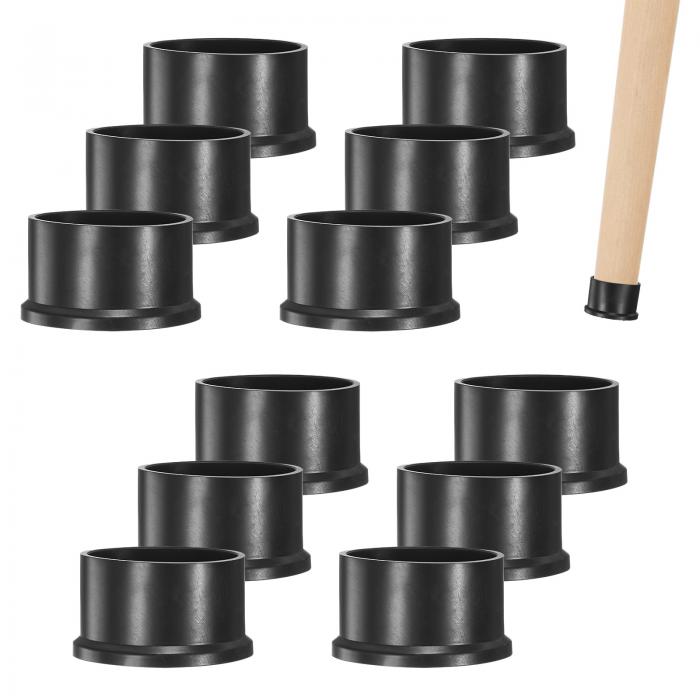 M METERXITY 12個入りのチェアレッグキャップ 1-8/9"（48mm）PVCチェアレッグフロアプロテクター 折り..