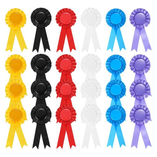 PATIKIL 24個の賞リボン 1位 2位 3位の受賞者認識リボン 空白の賞リボン参加メダルリボン 競技スポーツイベント用の多色 PATIKIL 24個の賞リボン 1位 2位 3位の受賞者認識リボン 空白の賞リボン参加メダルリボン 競技スポーツイベント用の多色