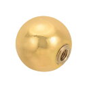 PATIKIL 25mmボールランプフィニアルキャップノブ 1セットランプシェードデコレーション 金色