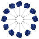 M METERXITY 12個入りのローズブートニア 新郎ブートニア メンズウェディング スーツ装飾 ウェディングブートニアポケットブートニア DIYウェディン...