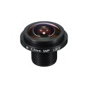 PATIKIL 1.7mm CC TVカメラレンズ F2.0 FPVセキュリティカメラレンズ5MP 185°広角ボードレンズM12スレッドDia for IPカ...