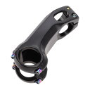 BULLSPANN 自転車 ステム 31.8 mm 80mm -20°ハンドルステム ロードバイク マウンテンバイク MTB ほとんどの自転車用 アヘッドステ 黒 アルミニウム