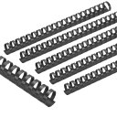 PATIKIL 25mm(1インチ)プラスチック製バインディングコム 50個入り21リングコムバインディングス パイン 225枚収容レターサイズ 紙シート ノー...