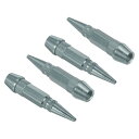 PATIKIL ス パ イク形状 タイヤバルブステムキャップ60 MM 4個アルミニウム合金車輪バルブキャップユニバーサルタイヤバルブカバー車バイクオートバイト...