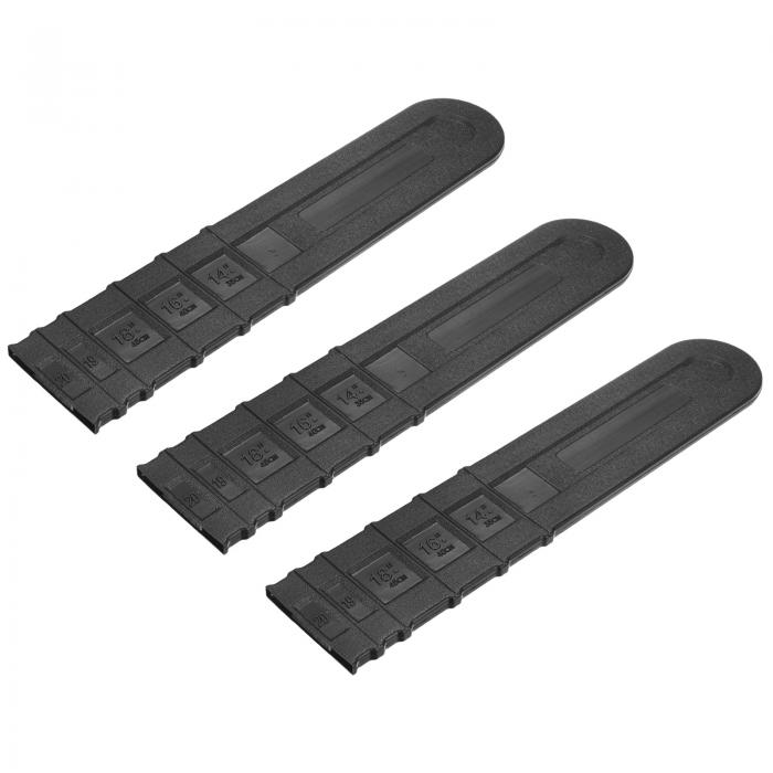 M METERXITY 3パック チェーンソーチェーンカバー 20" プラスチック チェーンソー鞘カバー チェーンソ..