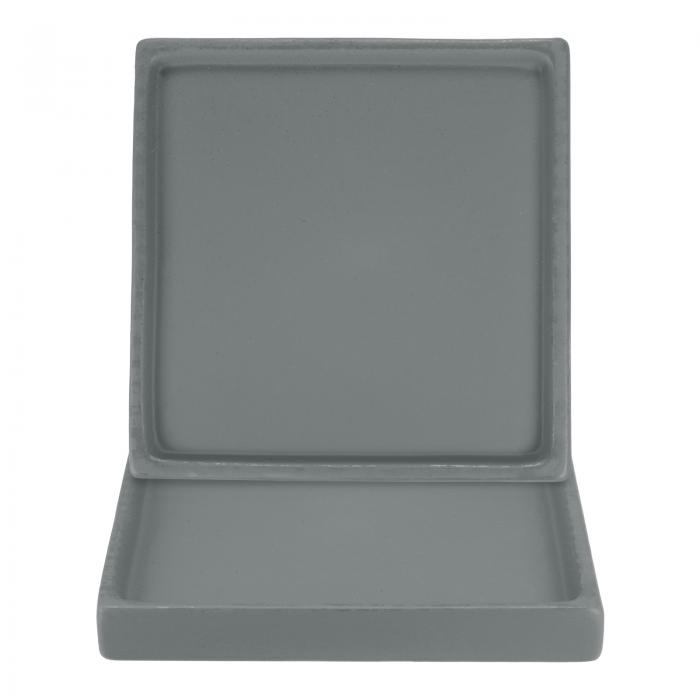 M METERXITY 2個セラミック植木鉢受け皿 4.9"植物用水受けトレイ 屋内/屋外植物/花排水ドリップ受け皿[..