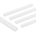 PATIKIL 28mm(1-1/8インチ)プラスチック製バインディングコム 10個入り21リングコムバインディングス パイン 240枚収容レターサイズ 紙束 ...