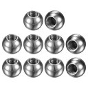 M METERXITY 10個のネジ付きボールナットノブ M4x8mm 304ステンレス鋼女性スレッドボールナットキャップ 照明器具/機械/DIY用 丸い実質的...