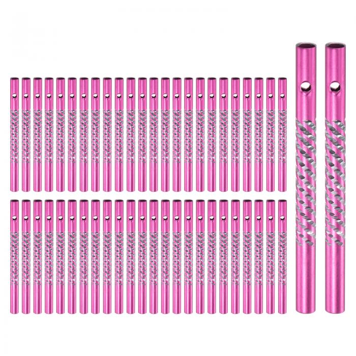 M METERXITY 50個入り 風鈴チューブ アルミ風鈴空チューブ 屋外/大人向けアート＆クラフト/ DIYホーム..