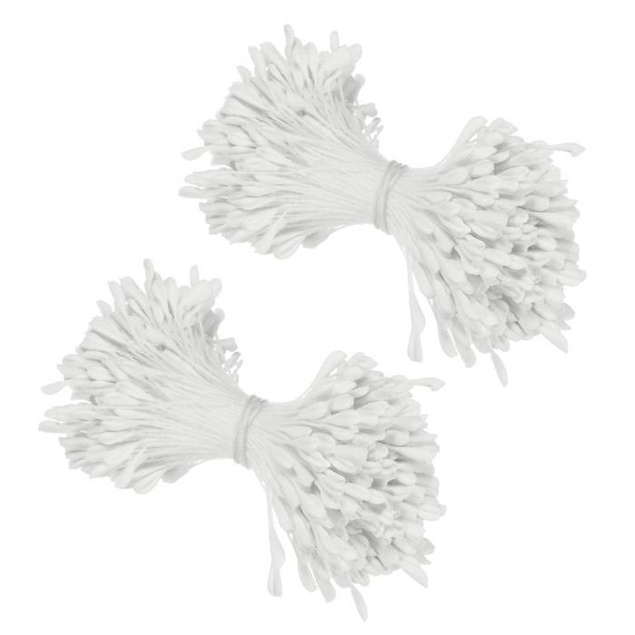 M METERXITY 680パックの人工花ステーメンキット 3 mmミニダブルヘッド花心花作り クラフトDIYリース ..