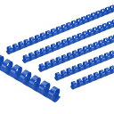 PATIKIL 16mm (5/8インチ)プラスチック製バインディングコム 50個21リングコンビンディングス パイン120枚収容レターサイズ 紙束 ノート カ...