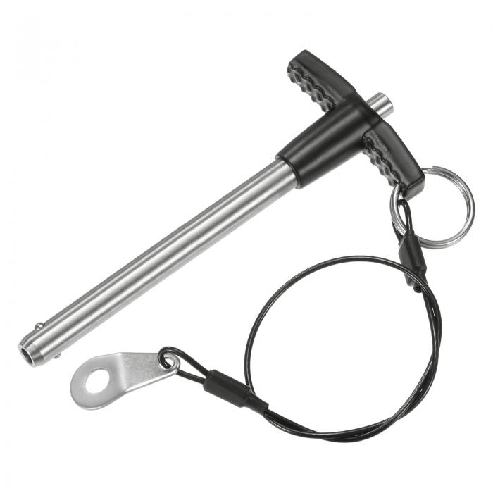 M METERXITY Tハンドルロックピン 5/16インチ[8mm]径 2-3/4インチ[70mm]使用長 プッシュボタンリリース..