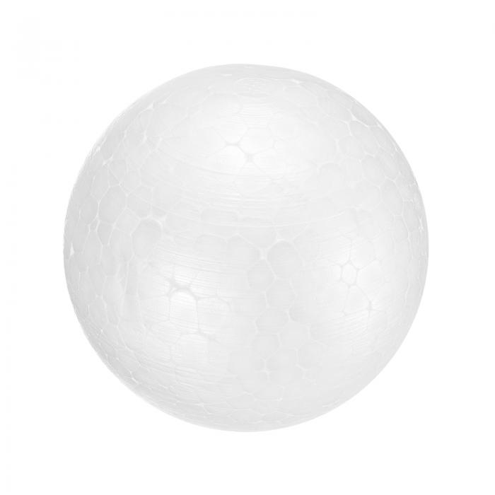 uxcell 1個 白いフォームボール 4インチ ポリスチレンクラフトフォームボール アート 家庭用 DIY パー..