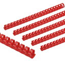 PATIKIL 20mm(3/4インチ)プラスチック製バインディングコム 50個入り21リングコムバインディングス パイン150枚収容レターサイズ バインディン...