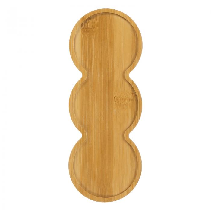 M METERXITY 1パックの竹製植木鉢受け、植木鉢用丸型竹製トレイ、花ポット/多肉植物ポット用プランター..