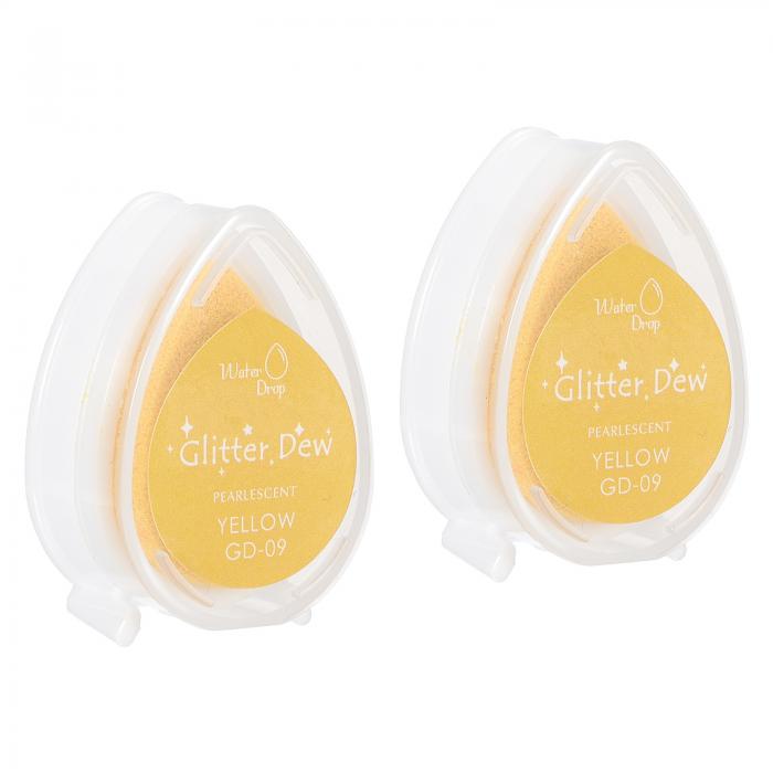 PATIKIL スタンプ用クラフトインクパッド 2個洗える指紋インクスタンプパッドカラーDIYレインボー ゴム..