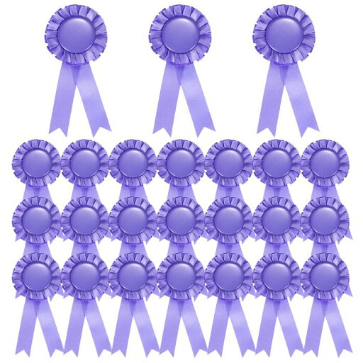 PATIKIL 24個の賞リボン 1位 2位 3位の受賞者認識リボン 空白の賞リボン参加メダルリボン 競技スポーツイベント用 バイオレット PATIKIL 24個の賞リボン 1位 2位 3位の受賞者認識リボン 空白の賞リボン参加メダルリボン 競技スポーツイベント用 バイオレット