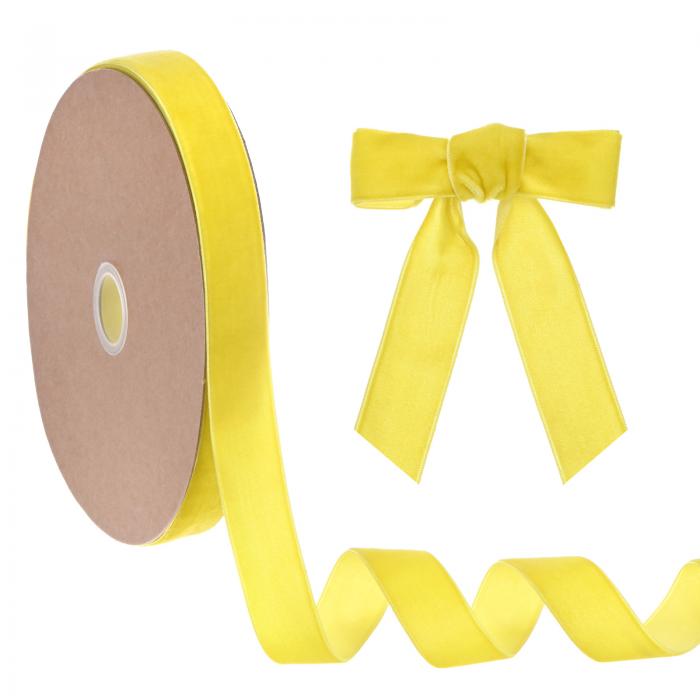 M METERXITY 薄いベルベットリボン 1"25ヤード片面クリスマスリボン クリスマスツリー/ギフト包装/花束..