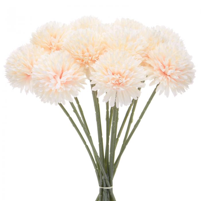 M METERXITY 12パック 人工キクボール花 11