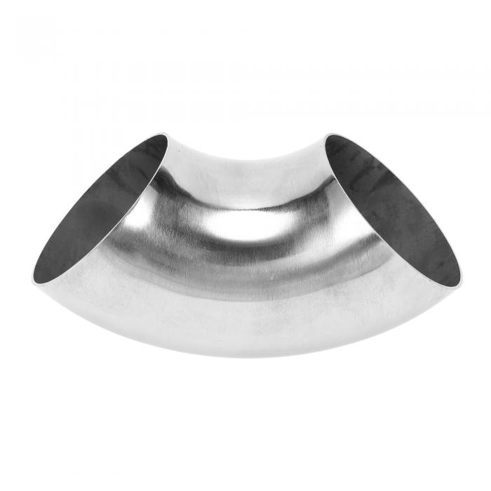 Motoforti 90度マンドレルベンドエルボーカーモディファイド排気管配管2.35インチOD厚さ2mm/14GA 60x15..