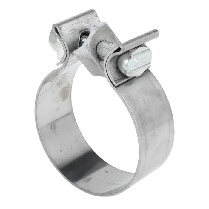 Hihaha 車両用排気管クランプ / 車両トラック用排気マフラーチューブジョイント / 耐久ステンレス鋼 2...