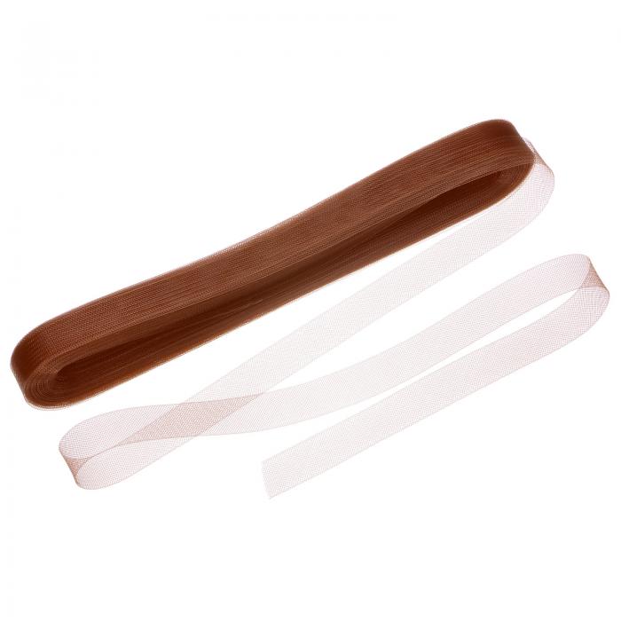 M METERXITY スティッフホースヘアブレード 1"幅 50ヤード ソフトポリエステルホースヘアブレードロー..