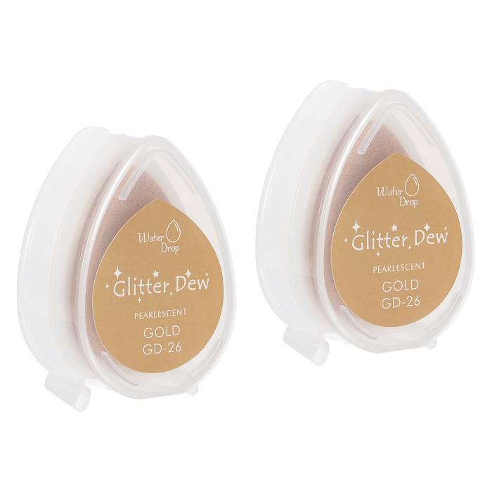 PATIKIL スタンプ用のクラフトインクパッド 2個洗える指紋インクスタンプパッドカラーDIYレインボー ゴ..