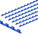 PATIKIL 6mm(1/4インチ)プラスチック製バインディングコム 200個21リングコンビバインディングス パイン20枚容量レターサイズバインディング用紙...