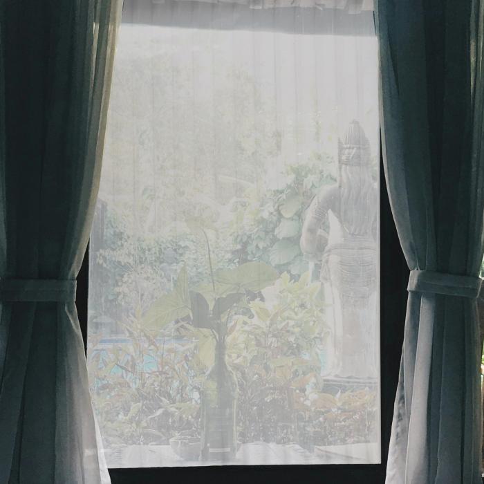 CAPASTEC ストライプ柄の窓用プライバシーフィルム、自己粘着ガラス窓ステッカー、家庭やオフィス用の窓用プライバシーフィルム、78.74インチ(L) x 17.72インチ(W)、クリア