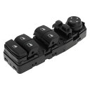 A ABSOPRO BMWに対応 X1 X2 X5用パワーウィンドウスイッチ番号:61319297349ウィンドウコントロールスイッチプラスチックブラック