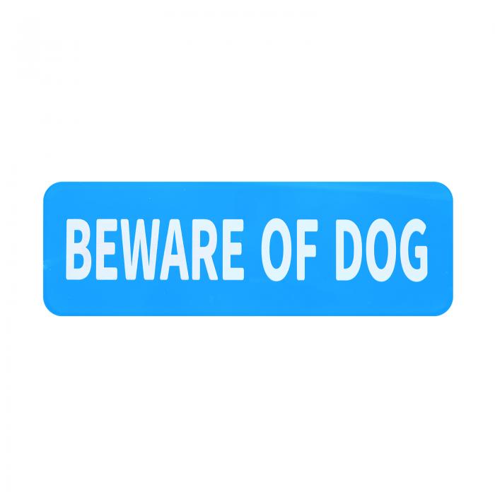 M METERXITY 1パックのヤードサイン犬に注意 3x9"の犬のサインアクリル自己粘着犬の安全サイン屋内/屋..