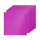 PATIKIL 10シートのパープルグリッターカードストックペーパー 10x10インチ 250gsmスクエアプレミアムスパークリーペーパークラフトカードストック...