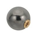 PATIKIL 25mmボールランプフィニアルキャップノブ 1セットランプシェードデコレーション ダークグレー