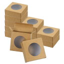 PATIKIL 窓付き3x3x1.2