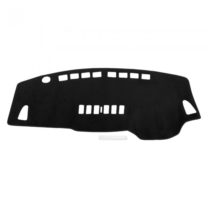 TUCKBOLD 日産に対応 ティーダ C11用 2005-2010用 ダッシュボードマット 車内 ダッシュボードカバー 保護マット インテリア 内装 カスタム パーツ アクセサリー 日焼け防止/映り込み防止/傷防止/ズレ防止 フランネル素材 ブラック 1Pセット