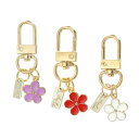 PATIKIL 花のキーチェーン 3個のエナメルチャ ーム付きのパーソナライズされたキーリング かわいい花のキーチェーン 財布バッグアクセサリー カーリングペン...