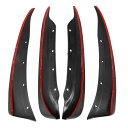Motoforti シボレーに対応コルベットC6 2005-2013用マッドフラップスプラッシュガードマッドガードW / マウントアクセサリー