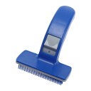 CAPASTEC ペット用グルーミングブラシ、カーブドファームスリッカードッグブラシ、ロングヘアードドッグやキャット用のデマットブラシ、5.91