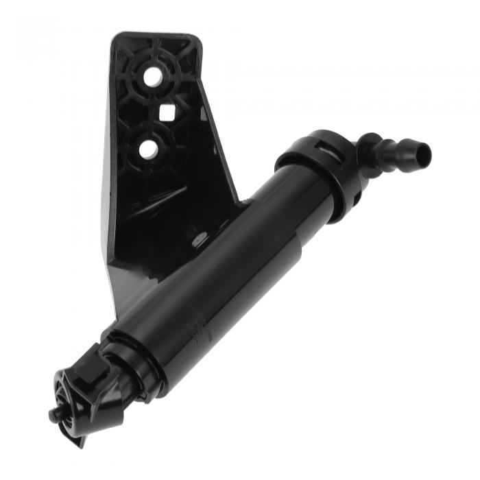 Motoforti ヘッドライトウォッシャーノズル ヘッドライトヘッドランプウォッシャーノズルジェットスプレーヤー ヒュンダイに対応 GRAND SANTA FE 2015-2024 プラスチック ブラック フロント パッセンジャーサイド