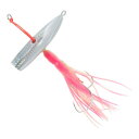 CAPASTEC 釣りティーザー 200g 魚型フィッシングルアー カレイ用バッカーテイザー(タラ・カレイ・シーバス用) シルバー 1個(4)