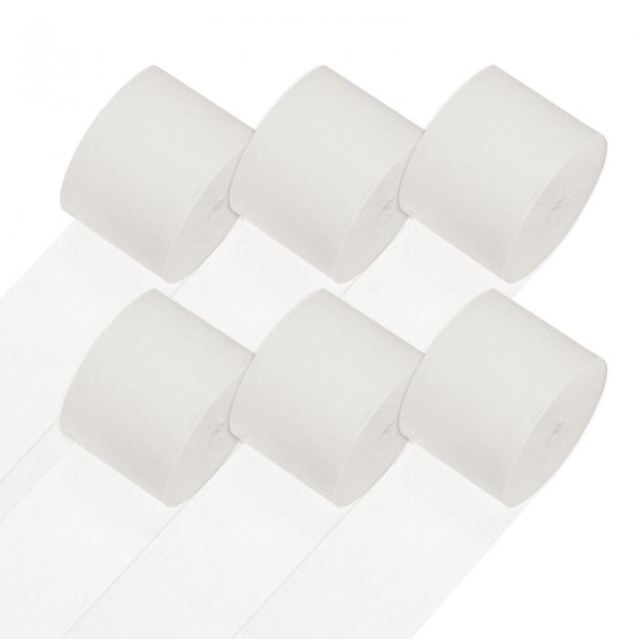 M METERXITY 6本のクレープペーパーストリーマー 492フィートのクレープストリーマー DIY/ハロウィン/..